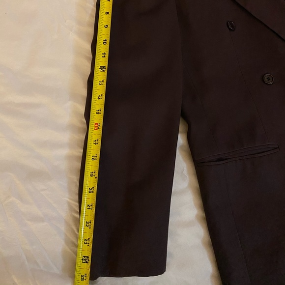 Maroon 6-Button Suit Coat from Bachrach - Picture 2 of 6